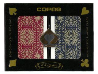 COPAG Plastic Playing Cards Script Bridge Jumbo