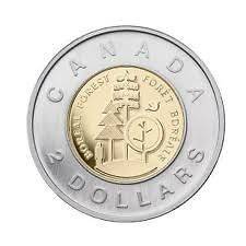   Parks Canada Toonie Coin in mint condition from roll Cheap shipping