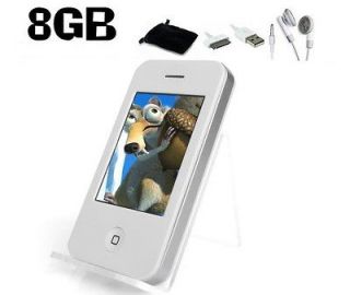 New Real 8GB 2.8 Touch Screen  MP4 MP5 Music Player FM with Camera 