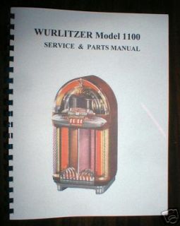 wurlitzer 1100 juke box