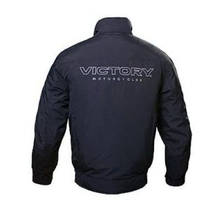 All New Mens Victory Black Motorcycle ASHTON Nylon Textile Jacket
