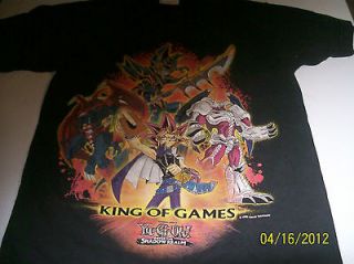 Yu Gi Oh King of Games, Enter the Shadow Realm t shirt youth sz 10/12
