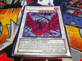 Yugioh Black Rose Dragon CT05 EN003 Limited Edition (Secret Rare 