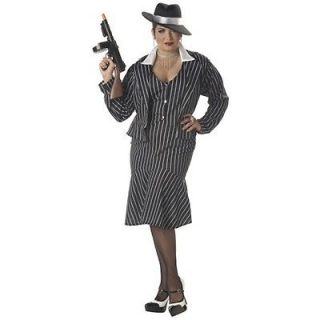 Plus Size Mafia Mama Costume