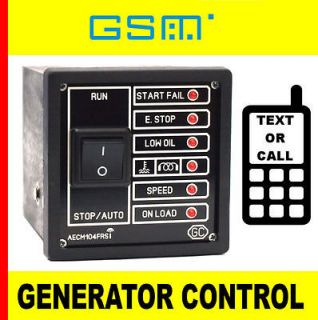 Generator Control Module. Start Stop from your Mobile / Landline.