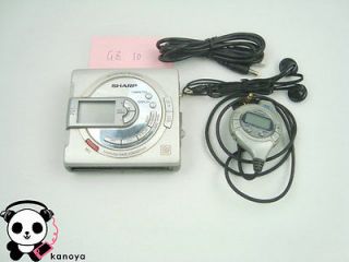 Used MD Portable Player SHARP MD MS701 S Manage No#GZ10