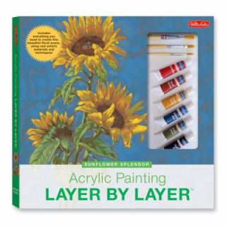 Acrylic Painting Layer by Layer Sunflower Splendor This Unique Method 
