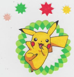 POKEMON ANIME PIKACHU FABRIC WALL SAFE CHARACTER APPLIQUES DECALS 