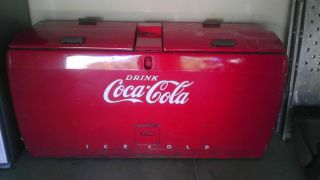 50s Coke Cooler/Westing​house WD20/Coca Cola Cooler/coke Machine