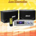 BMB CSN 255E Speakers with Acesonic 500W Karaoke Mixing Amplifier