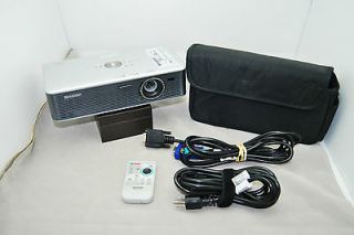 Sharp XR 1S Notevision Ultra Portable DLP Projector W/ Case