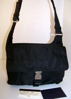 prada messenger bag in Womens Handbags & Bags