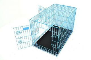 New Champion 42 Portable Folding Dog Pet Crate Cage Kennel 3 Door w 