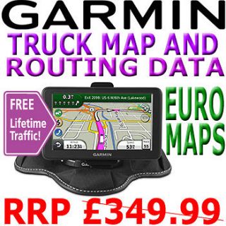 New Garmin Dezl 560LT TRUCK MOTORHOME SATNAV UK & EUROPE Maps Brand 