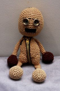 Tim Burton and Shane Ackers 9 Stitchpunk Crochet Amigurumi Doll