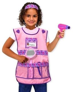 Melissa & Doug HAIR STYLIST ROLE PLAY COSTUME SET NEW ages 3 6 Girls
