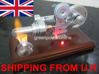   Engine Education Toy Kits Power Generator 1Red Bulb Ship Via UK