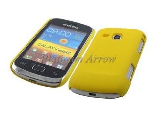   Plastic Back Cover + LCD Protector for Samsung Galaxy mini 2 S6500