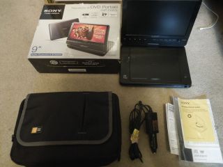 Sony DVP FX970 Portable DVD Player (9) + Box and Case . Free S&H