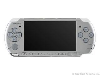 Sony PSP 3000 Mystic Silver Handheld System with 1GB Sony Memory LN