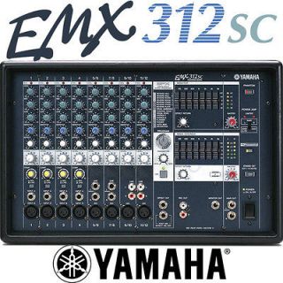 Yamaha EMX312SC EMX 312 SC PA Speaker Powered Mixer Amp