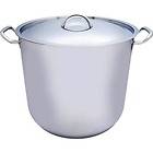   Stainess Steel Large Covered Stock Pot Cookware w/ Lid & Wire Rack