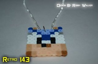 Minecraft Skin Sonic the Hedgehog Necklace Pendant Video Games