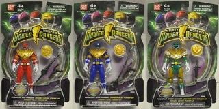 MIGHTY MORPHIN POWER RANGERS RED BLUE & GREEN RANGER Power up Coins 