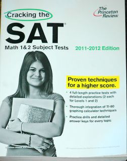   Review Cracking the SAT Math 1 2 Subject Tests 2011 2012 Edition