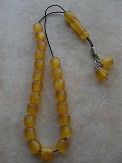 amber tesbih in Prayer Beads