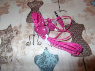 Modern Hot Pink Mickey Mouse earbuds for Ipod /Mp4 Player