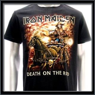 Sz M Iron Maiden T shirt Hard Metal Rock The Trooper Heavy Death On 