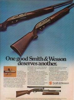 1976 SMITH & WESSON AD MODELS 1000 20 GAUGE SHOTGUN