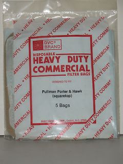   Porter, and Hawk Heavy Duty Commercial Filter Bags (SQUARETOP) 5 /PKG