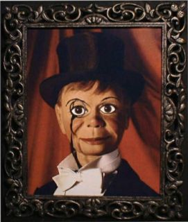 Haunted Spooky Ventriloquist dummy Photo Eyes Follow You doll puppet