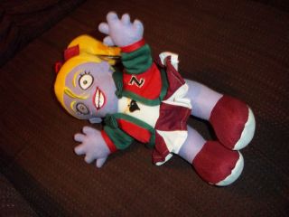   ZOMBIE HIGH PLUSH DOLL BLONDE PIG TAILS HALLOWEEN COLLECTIBLES SPOOKY