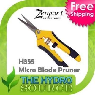 Micro Blade Pruner w/ Holster   Bonsai Scissor Trimmer Stainless Steel 