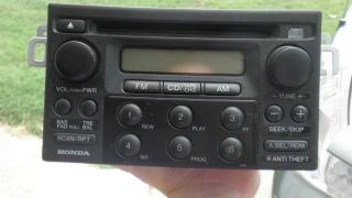 98 99 2000 01 02 Honda Accord Radio CD Player DX LX coupe Sedan Civic 