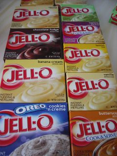 JELL O Pudding & Pie Filling Some SUGAR FREE U Choose Flavor*GREAT 