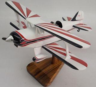 Pitts Special S 2A Bi Plane Airplane Wood Model Small
