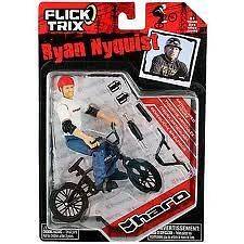 Flick Trix Ryan Nyquist Action Figure with Haro Bike NIP