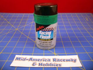   RC266 Metallic Green Lexan Spray Paint Slot Car RC Mid America Raceway