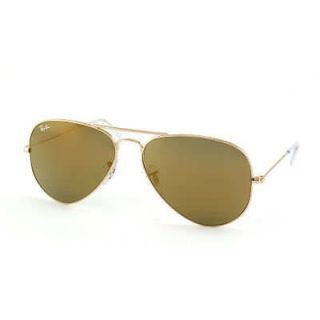 Ray Ban Aviator Gold Mirror Sunglasses RB 3025 W3276 58