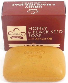 Nubian Heritage Honey & Black Seed Apricot Oil Soap