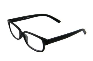 Mens Reading Glasses   Rubber   Free Case   All Strengths