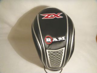RAM ZX Driver Headcover   Black with Silver trim