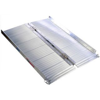 WHEELCHAIR RAMP ALUMINUM BRIEFCASE MOBILITY PORTABLE SCOOTER RAMPS