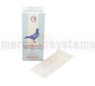   TRICHO 100 tablets (trichomoniasi​s & coccidiosis). Pigeons Product