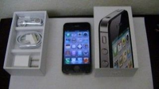   Apple IPHONE 4 NO CONTRACT 8GB BLACK CLEAN ESN ACTIVATION READY