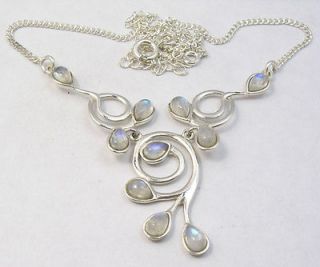 rainbow moonstone necklace in Fashion Jewelry